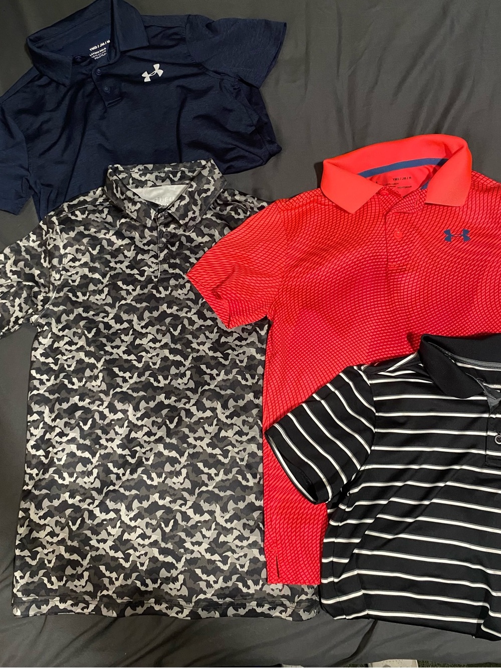 Under Armour Kids' Short Sleeve Polo Shirts